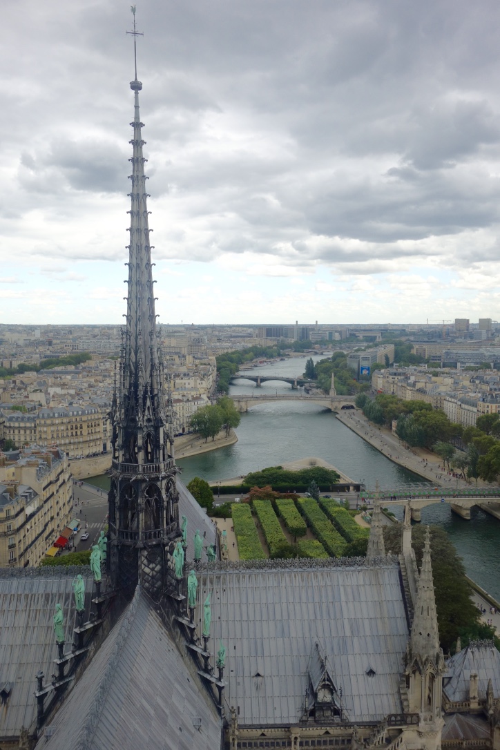 Vue de Paris depuis Notre-Dame