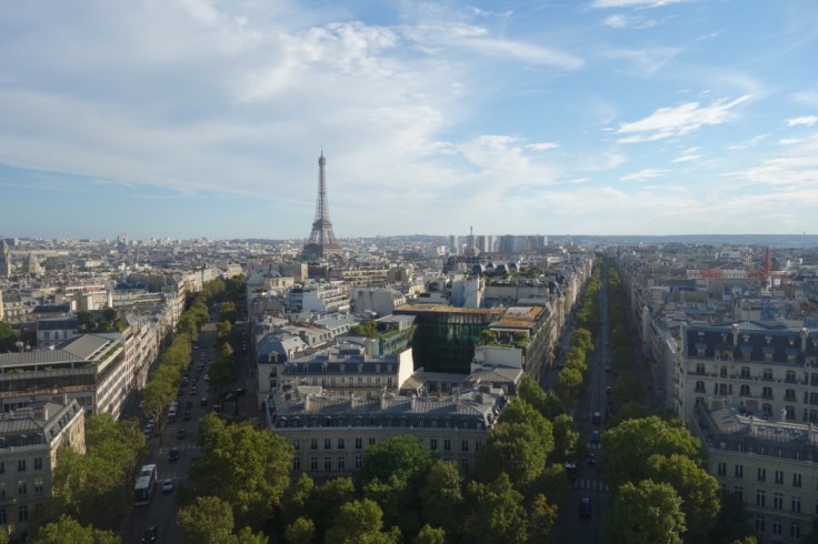 Vue de Paris depuis l'Arc de Triomphe