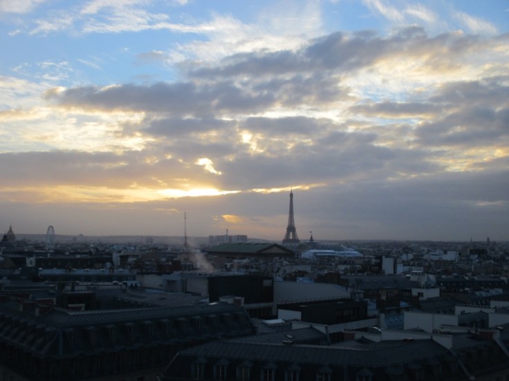 Vue de Paris depuis la terrasse des Galeries Lafayette