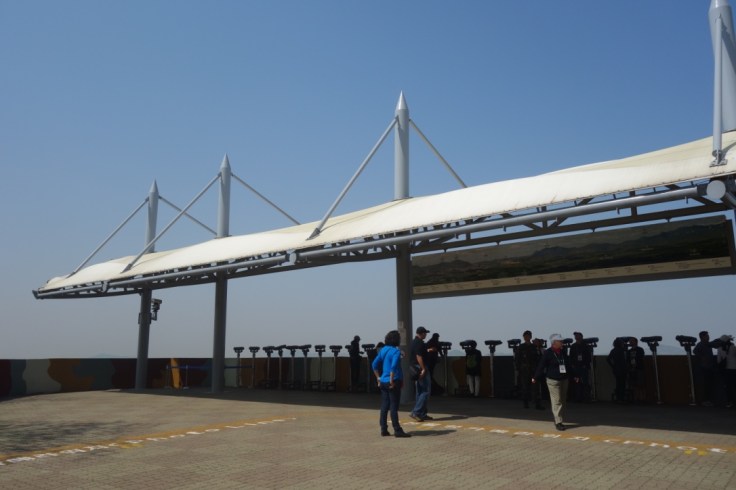 La frontière entre la Corée du Sud et la Corée du Nord