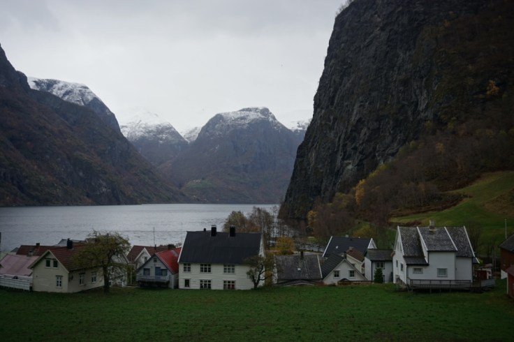 La région des fjords en Norvège en novembre