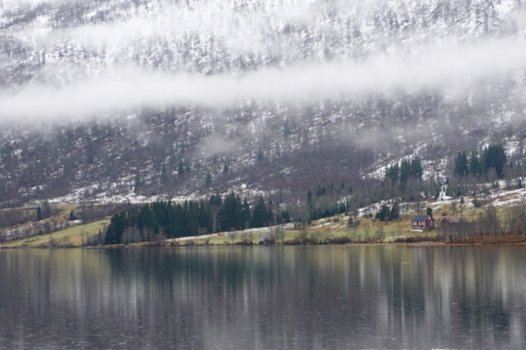 La région des fjords en Norvège en novembre