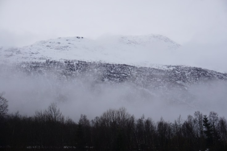 La région des fjords en Norvège en novembre