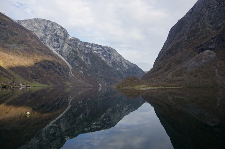 La région des fjords en Norvège en novembre