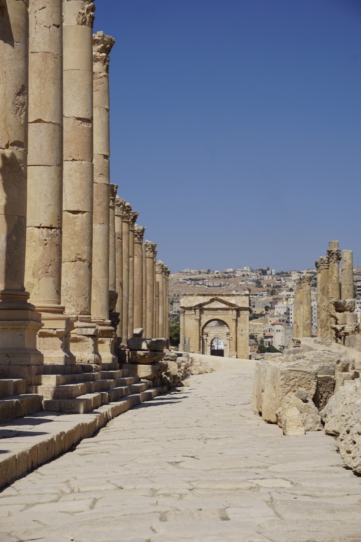 Visiter la cité antique de Jerash en Jordanie