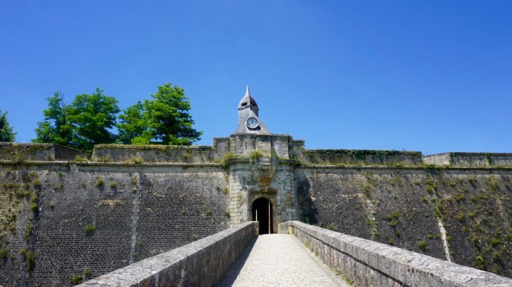 Promenade au sein de la citadelle de Blaye