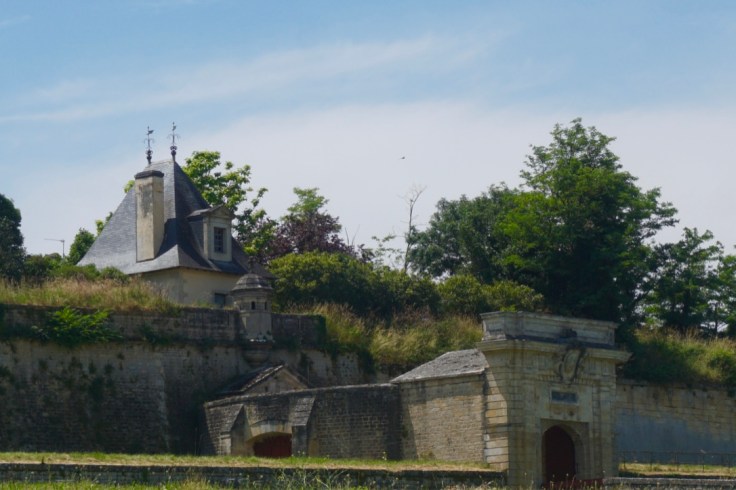 Promenade au sein de la citadelle de Blaye