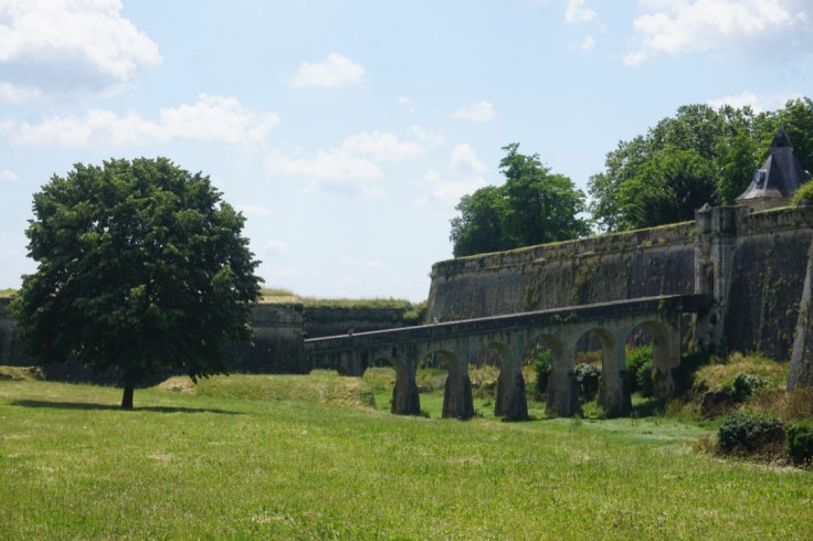 Promenade au sein de la citadelle de Blaye